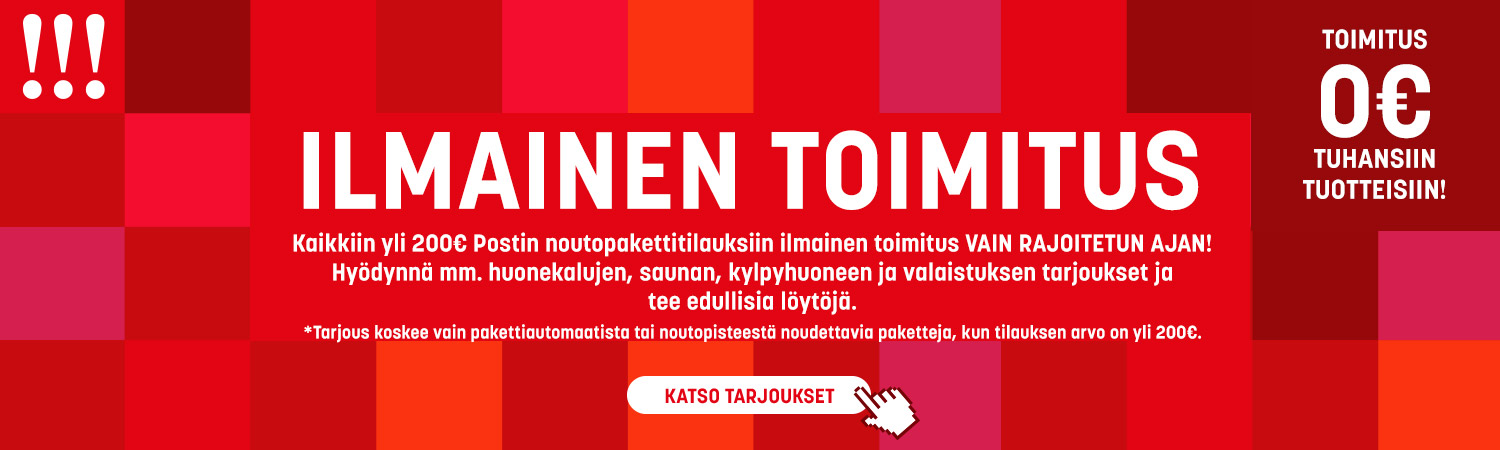 Ilmainen toimitus!