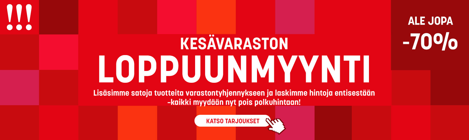 Varaston loppuunmyynti