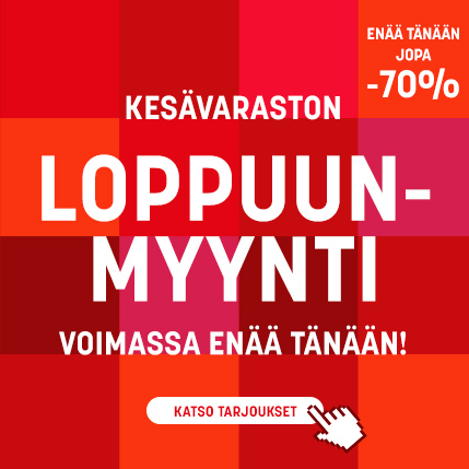 Varaston loppuunmyynti