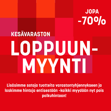 Varaston loppuunmyynti