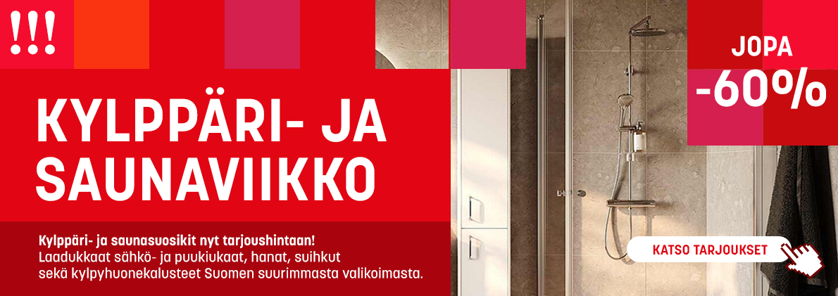 Kaikki valaisimet alennetuin hinnoin!
