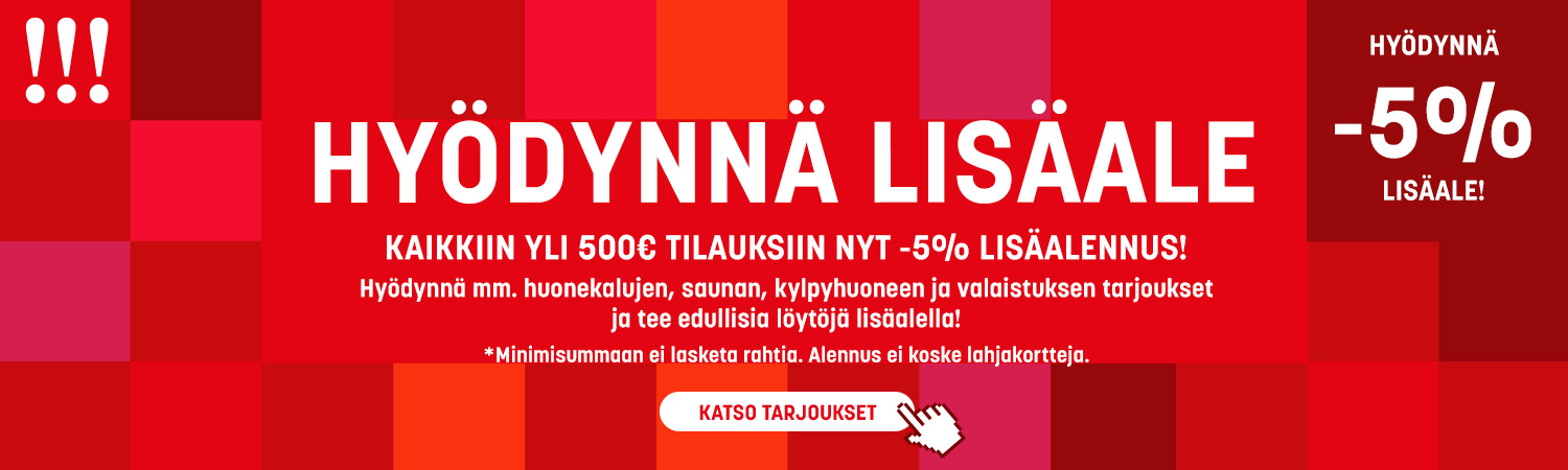 Huonekalut tarjoushintaan!