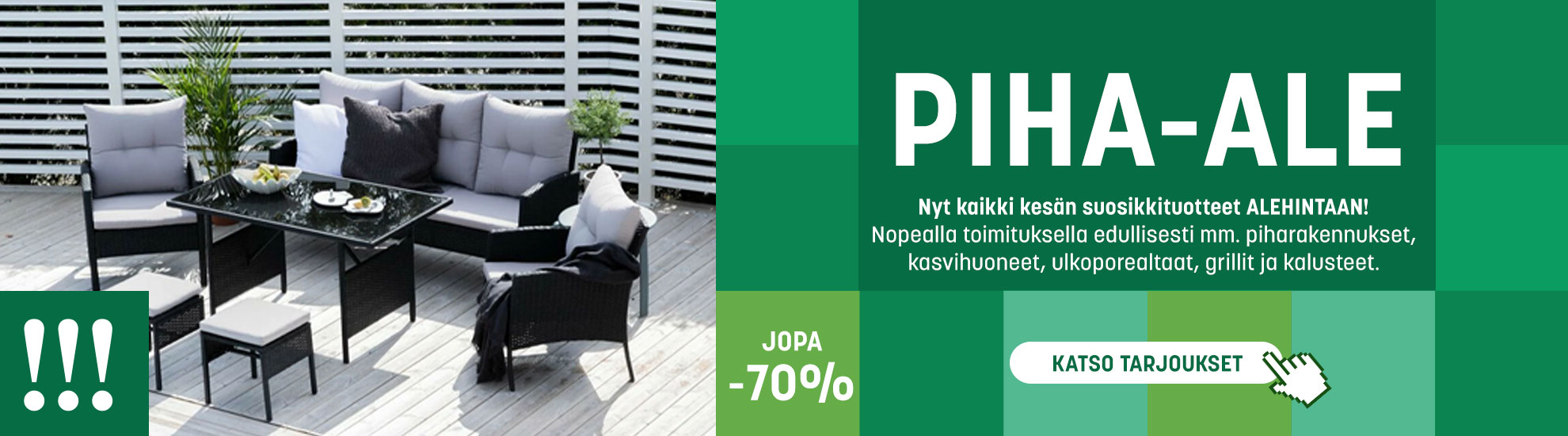 Pihan suosikkituotteet tarjoushintaan