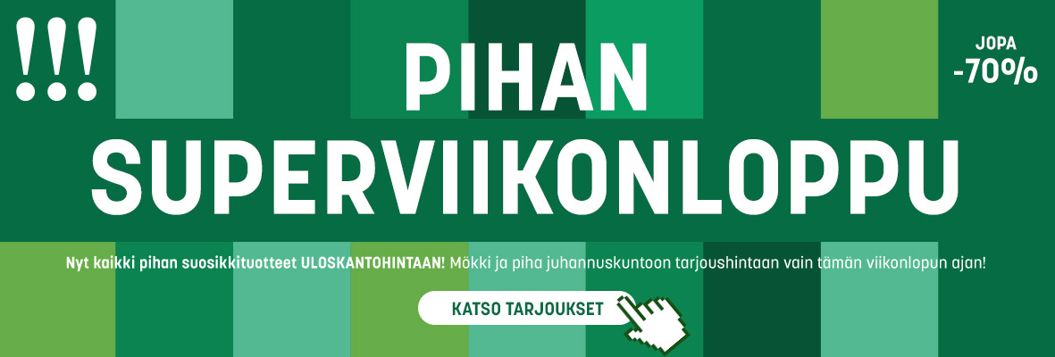 Pihan suosikkituotteet tarjoushintaan