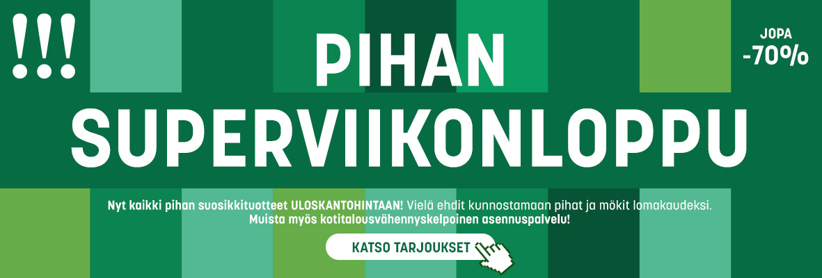 Pihan suosikkituotteet tarjoushintaan