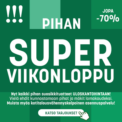 Pihan suosikkituotteet