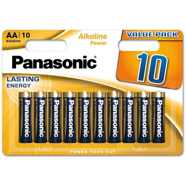 Paristo Panasonic Alkaline Power AA, 10kpl/pkt