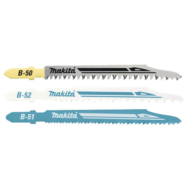 Pistosahanteräsarja Makita B-06292, puulle, 3 osaa
