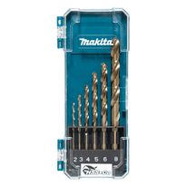 Metalliporanteräsarja Makita HSS-Co, Ø2-8mm, 6 osaa