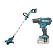 Akkuporakone + ruohotrimmeri Makita LXT DLX2489, 18V, 3.0Ah akulla