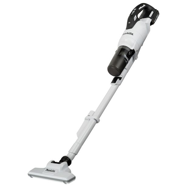 Varsi-imuri Makita LXT DCL286FZW syklonivarustein, valkoinen, 18V, ilman akkua