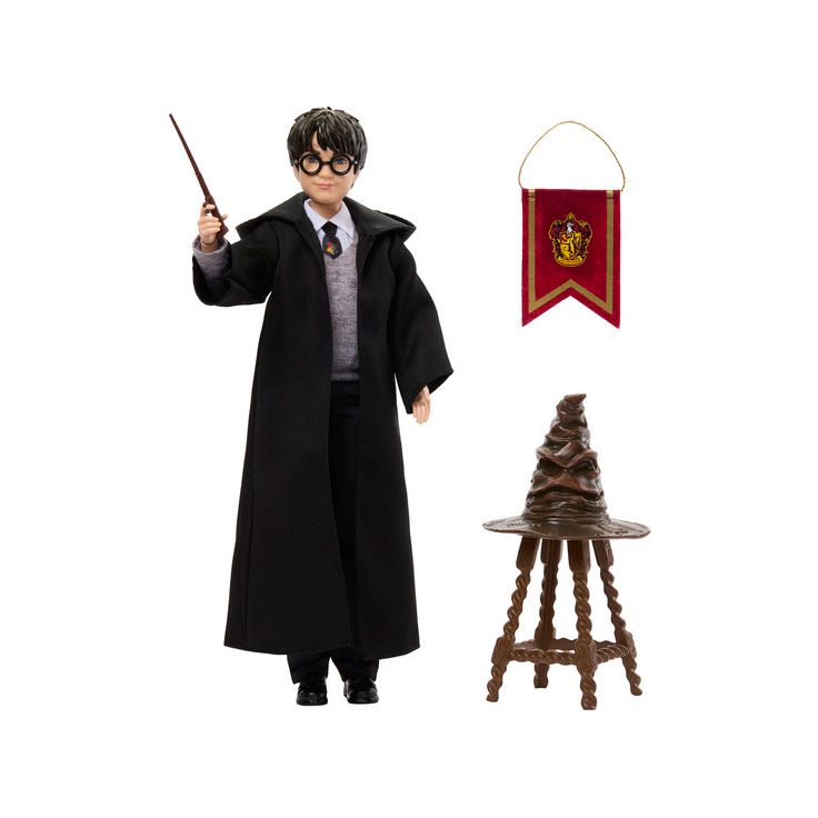 Nukkesetti Harry Potter, lajitteluhattu ja tarvikkeet