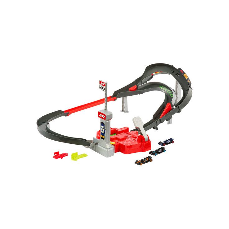 Autorata Hot Wheels Racing Formula 1 Sprint Race Circuit, 3 autoa