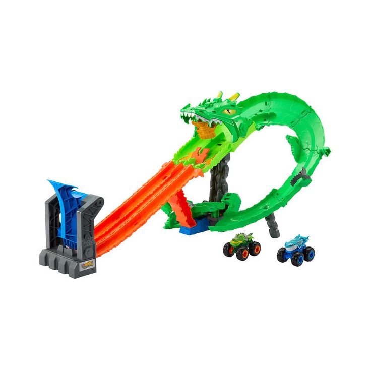Autorata Hot Wheels Monster Trucks Dragon Demolition