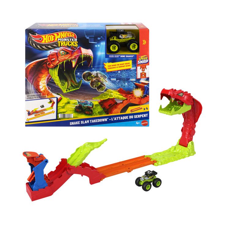 Autorata Hot Wheels Monster Trucks Snake Slam Takedown