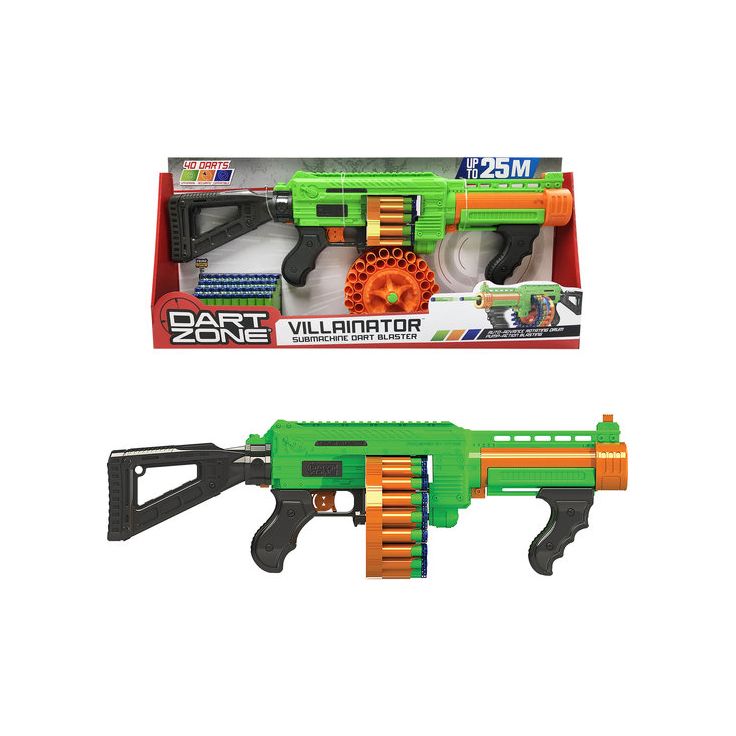 Vaahtomuoviammusase Dart Zone Villainator, 40 ammusta