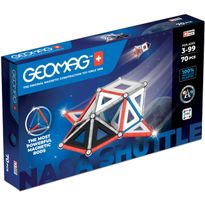 Magneettirakennussarja Geomag Classic Panels NASA Shuttle, 70 osaa