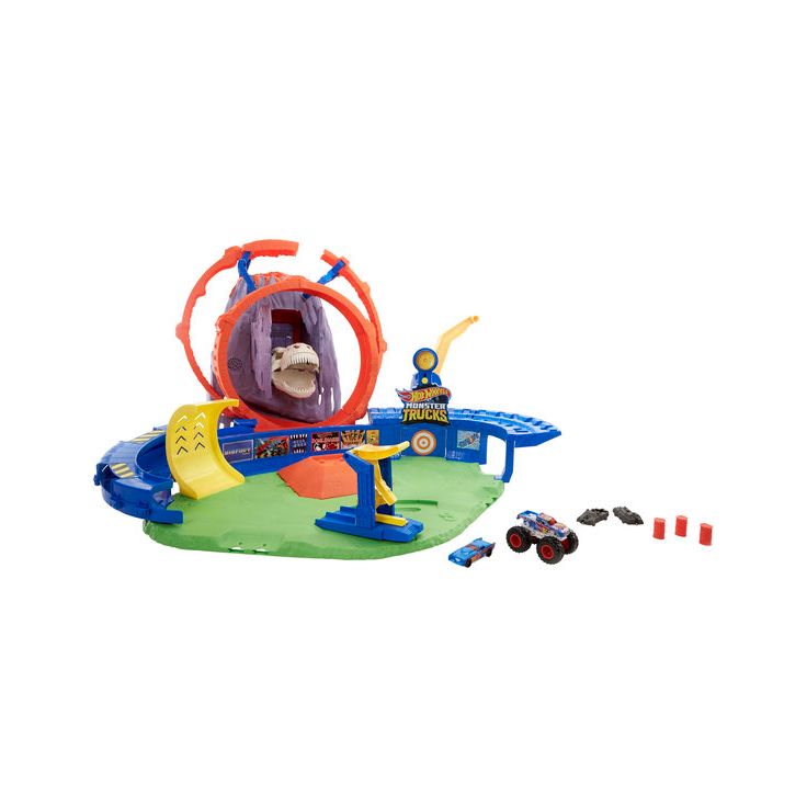 Autorata Hot Wheels Monster Trucks Volcano Arena