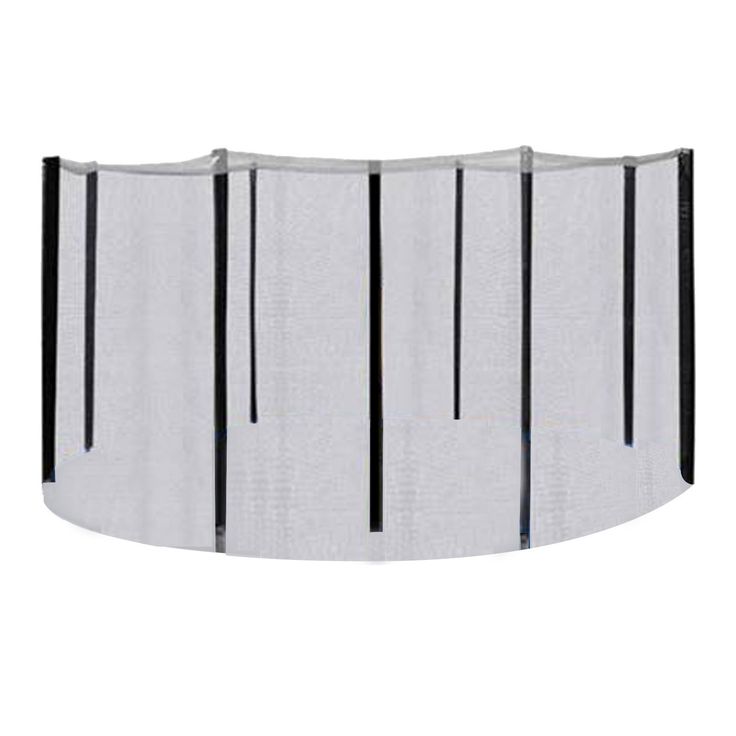 Trampoliinin turvaverkko Home4you, ø426cm, musta