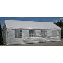 Juhlateltta Home4you, 4x8m, valkoinen
