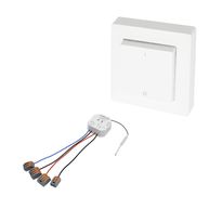 1-osainen säädin- ja himmenninsetti Limente Smart 596 Greenline, max. 80W, 240V, valkoinen