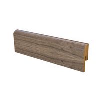 Jalkalista Maler Lamella R10, 12x42x2750mm, mdf, melamiinipinta, patina tammikuvio