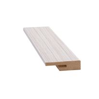 Jalkalista Maler R2 12x42x2750mm, mdf, melamiinipinta, valkoinen 111-8