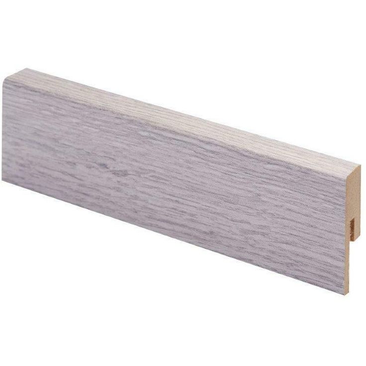 Jalkalista Maler Create Home R2, 12x42x2750mm, mdf, harmaa