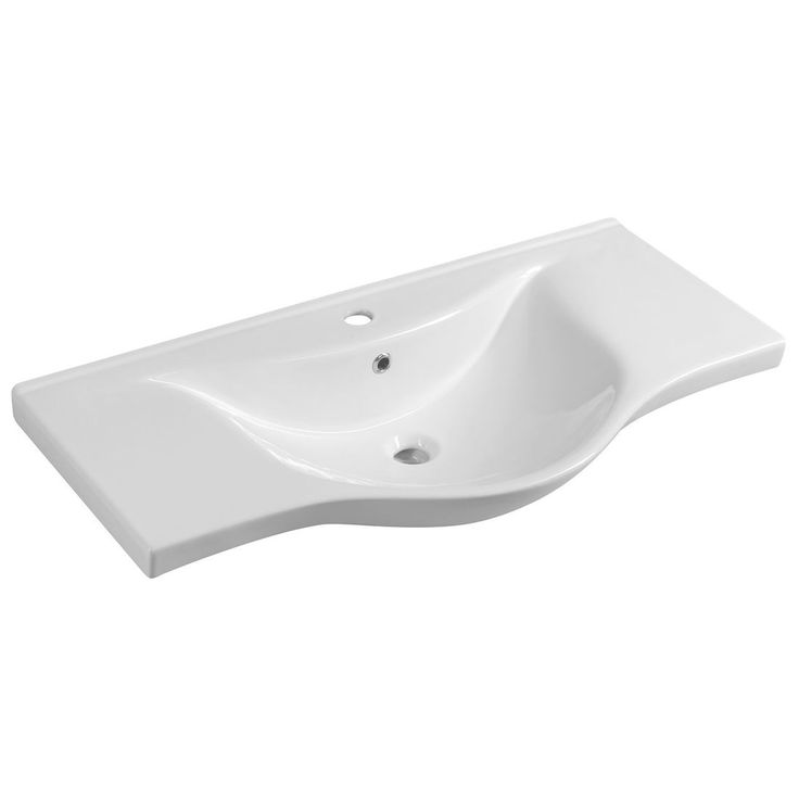 Pesuallas Interia Zara 995x465 mm, valkoinen