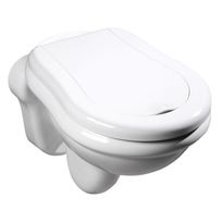 WC-istuin Kerasan Retro 1015, seinämalli, valkoinen, Verkkokaupan poistotuote