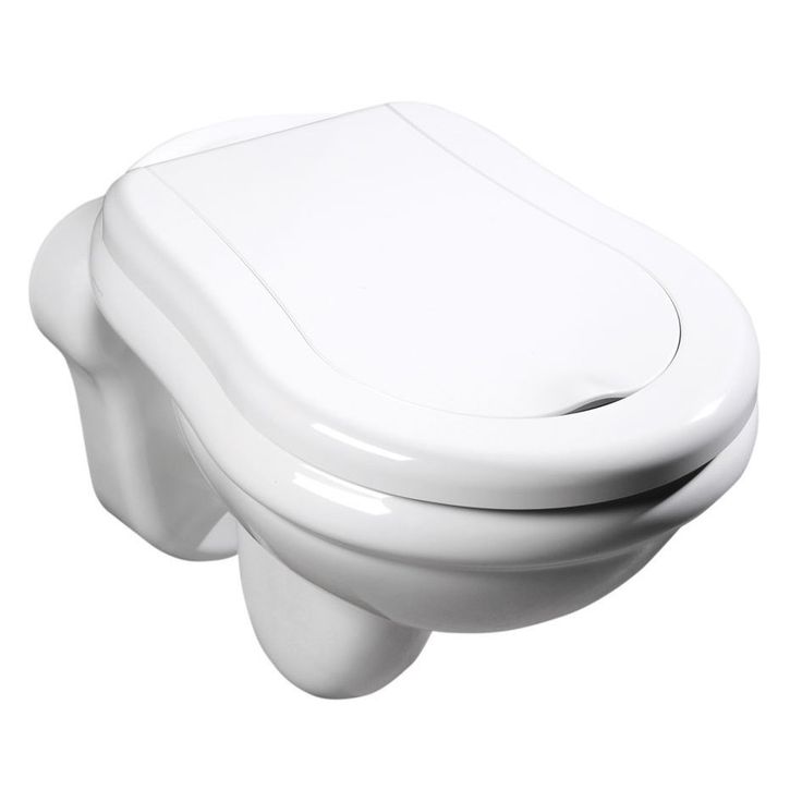 WC-istuin Kerasan Retro 1015, seinämalli, valkoinen