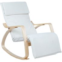 Keinutuoli Home4You KONGBO, beige