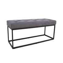 Penkki Home4You Brigite 100x35x47cm harmaa