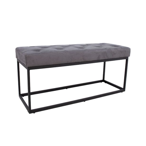 Penkki Home4You Brigite 100x35x47cm harmaa 