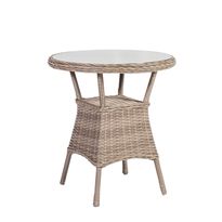 Pöytä Home4you TOSCANA, ø65cm, beige