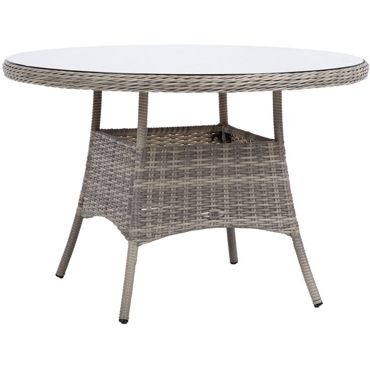 Table TRENTO D110xH73,5cm, light grey