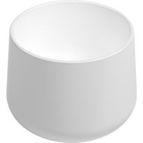 Malja-allas Interia Allergo, ø42 cm, valkoinen