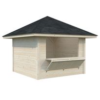 Kioski Palmako Bianca Set 104, 8,3 m²