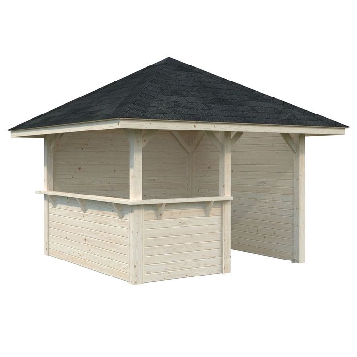 Kioski Palmako Bianca Set 103, 8,3 m²