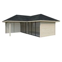 Katos Palmako Bianca Set 213, sis.liukuovet 24,9 m²