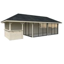 Kesähuone Palmako Bianca Set 219, sis.liukuovet 24,9 m²