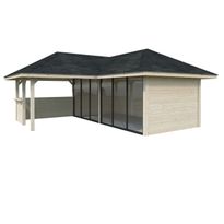 Katos Palmako Bianca Set 222, sis.liukuovet 24,9 m²