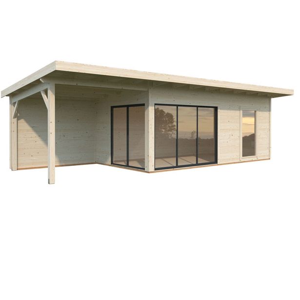 Vierasmaja Palmako Andrea, sis.liukuovet 17,1+8,6 m² FR44-9030