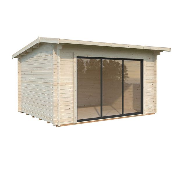 Vierasmaja Palmako Ines, sis. tuplalasilla liukuovet 11,1 m² FR44-4132-9