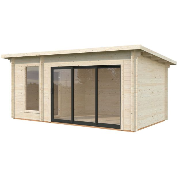 Pihasauna Palmako Sanna, sis.liukuovet 12,8 m² 