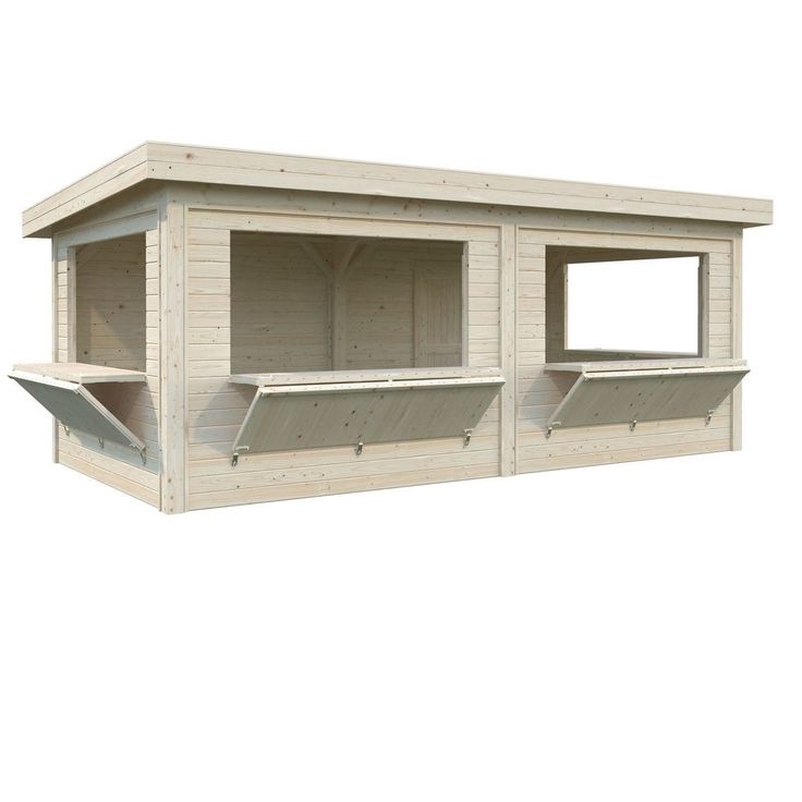 Kioski Palmako Lenna Set 312, 16,6 m²
