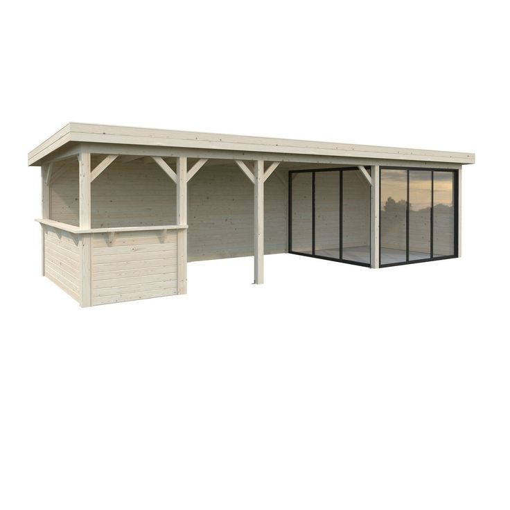 Kesähuone Palmako Lenna Set 415, sis.liukuovet 24,9 m²
