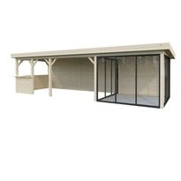 Kesähuone Palmako Lenna Set 416, sis.liukuovet 24,9 m²