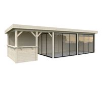 Kesähuone Palmako Lenna Set 419, sis.liukuovet 24,9 m²