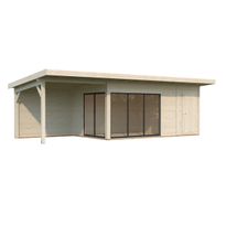 Vierasmaja Palmako Andrea 15,2+7,9 m2, sis. tuplalasilla liukuovet